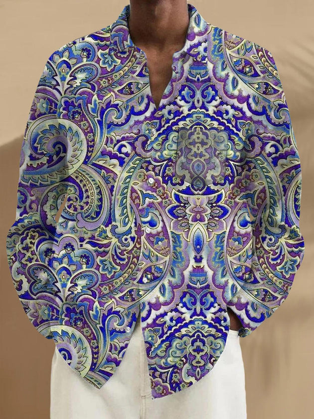 men's shirt front view